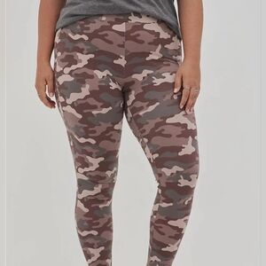 Torrid Brown Camouflage Leggings